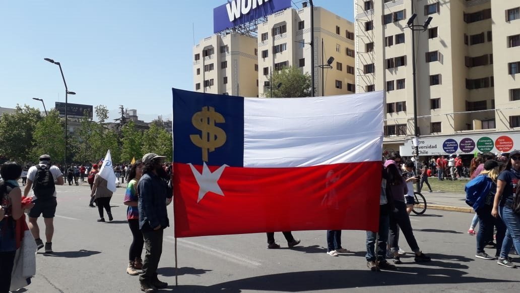 Paro Nacional en Chile. Imágenes de las protestas y de la represión