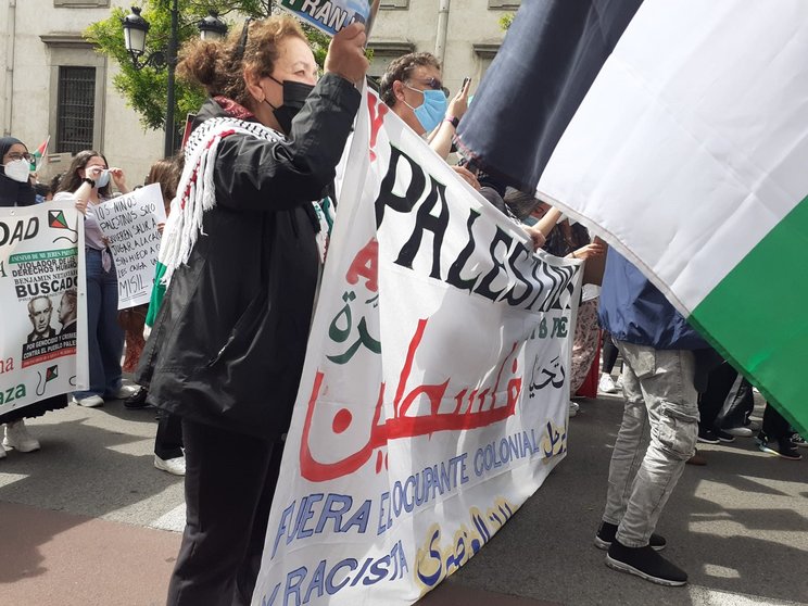 manifestacion palestina madrid 1