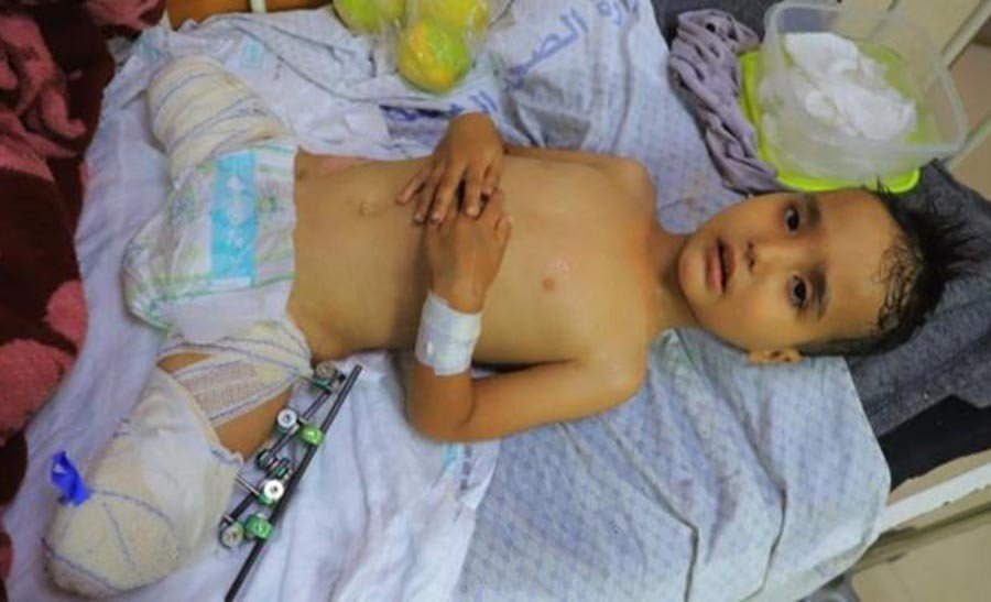 “Niño herido, familia no sobrevivió” (WCNSF), la desoladora descripción de cientos de niños que quedaron huérfanos en Gaza (BBC News Mundo)