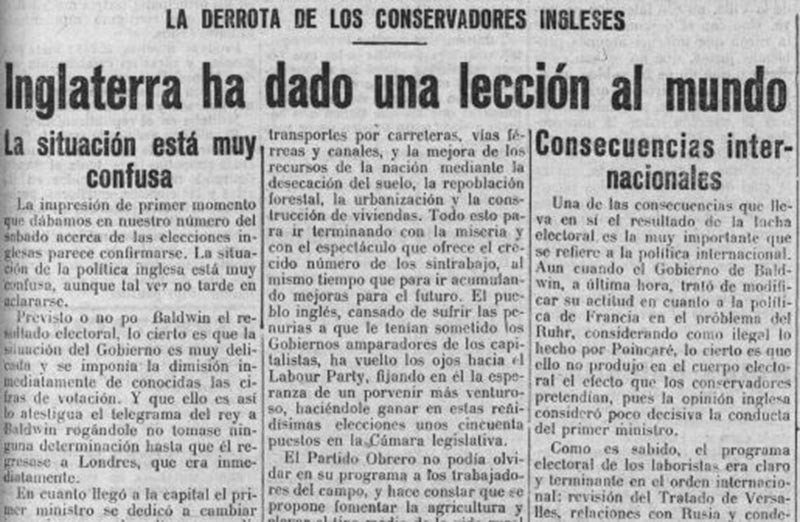 El Socialista, 4629 (10/12/1923)