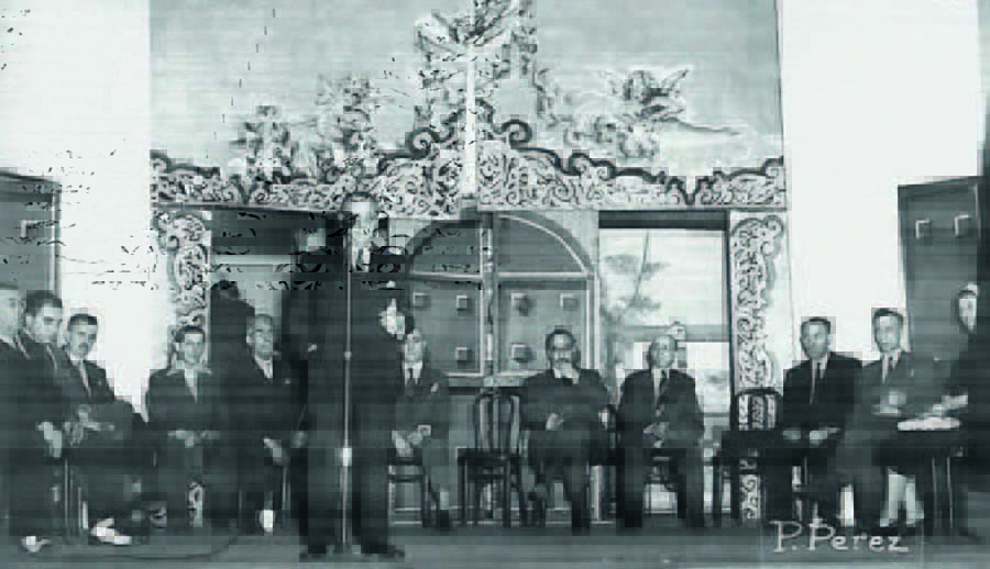 Giral en la Casa de Galicia en Nueva York 1946