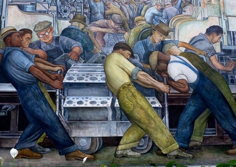Mural de Diego Rivera para Ford Motor Company