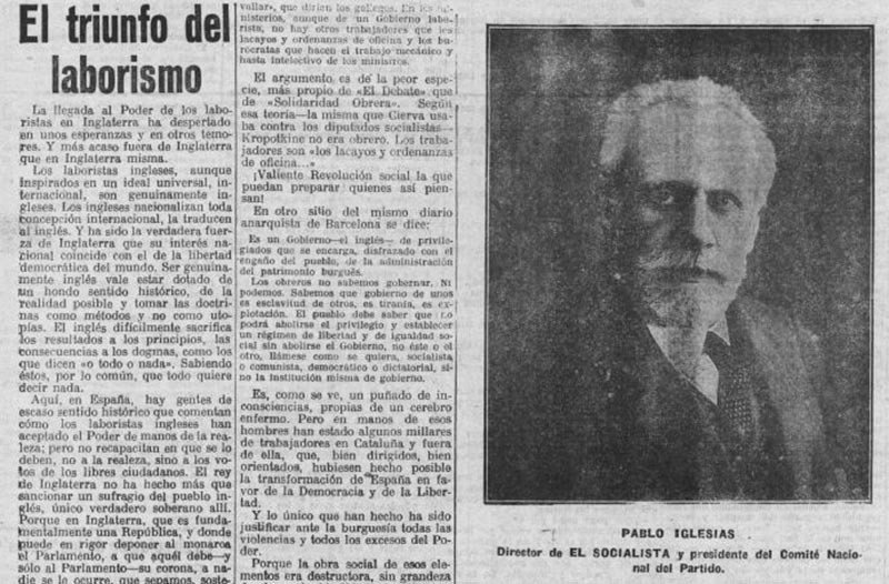 El Socialista, núm: 4685 (13/02/1924)