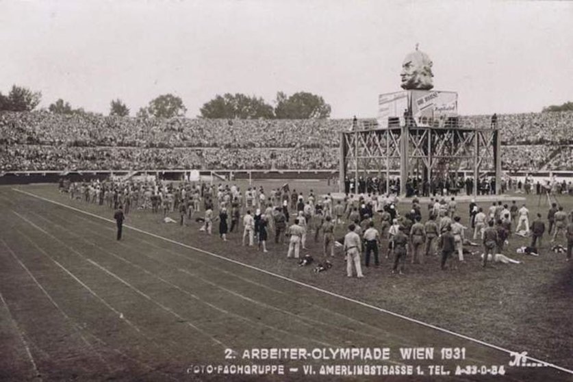Imagen de las Olimpiadas Obreras de 1931, en Viena
