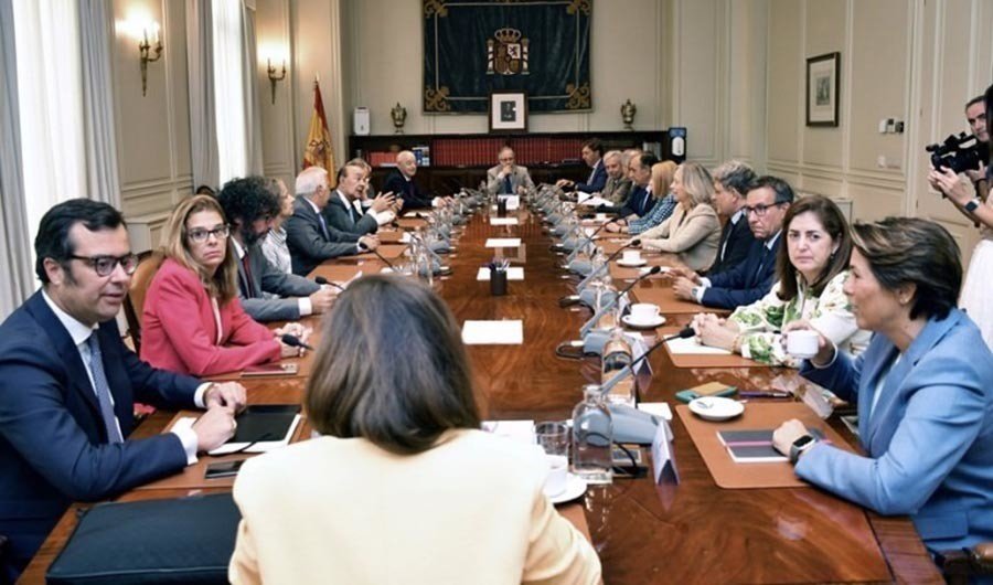 Reunión del Pleno del Consejo General del Poder Judicial