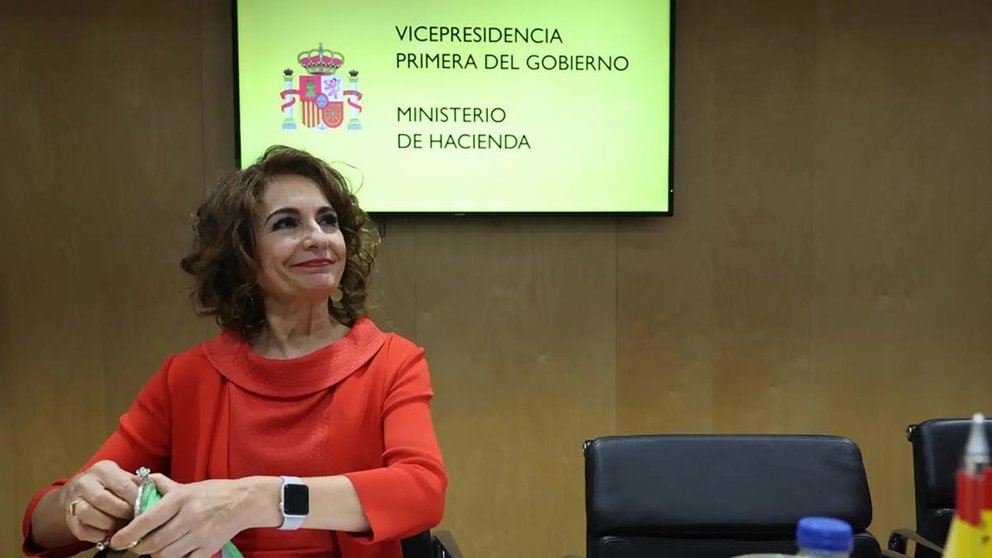 María Jesús Montero, vicepresidenta primera del Gobierno y ministra de Hacienda