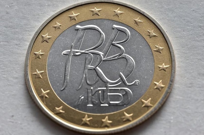 Imagen ficticia de un euro de RBU, realizada por IA