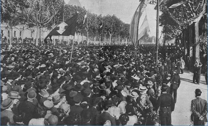 Manifestación de Barcelona de mayo de 1906