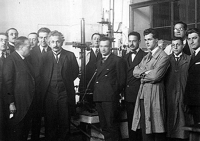 Visita de Einstein al Laboratorio de Investigaciones Físicas, 1923